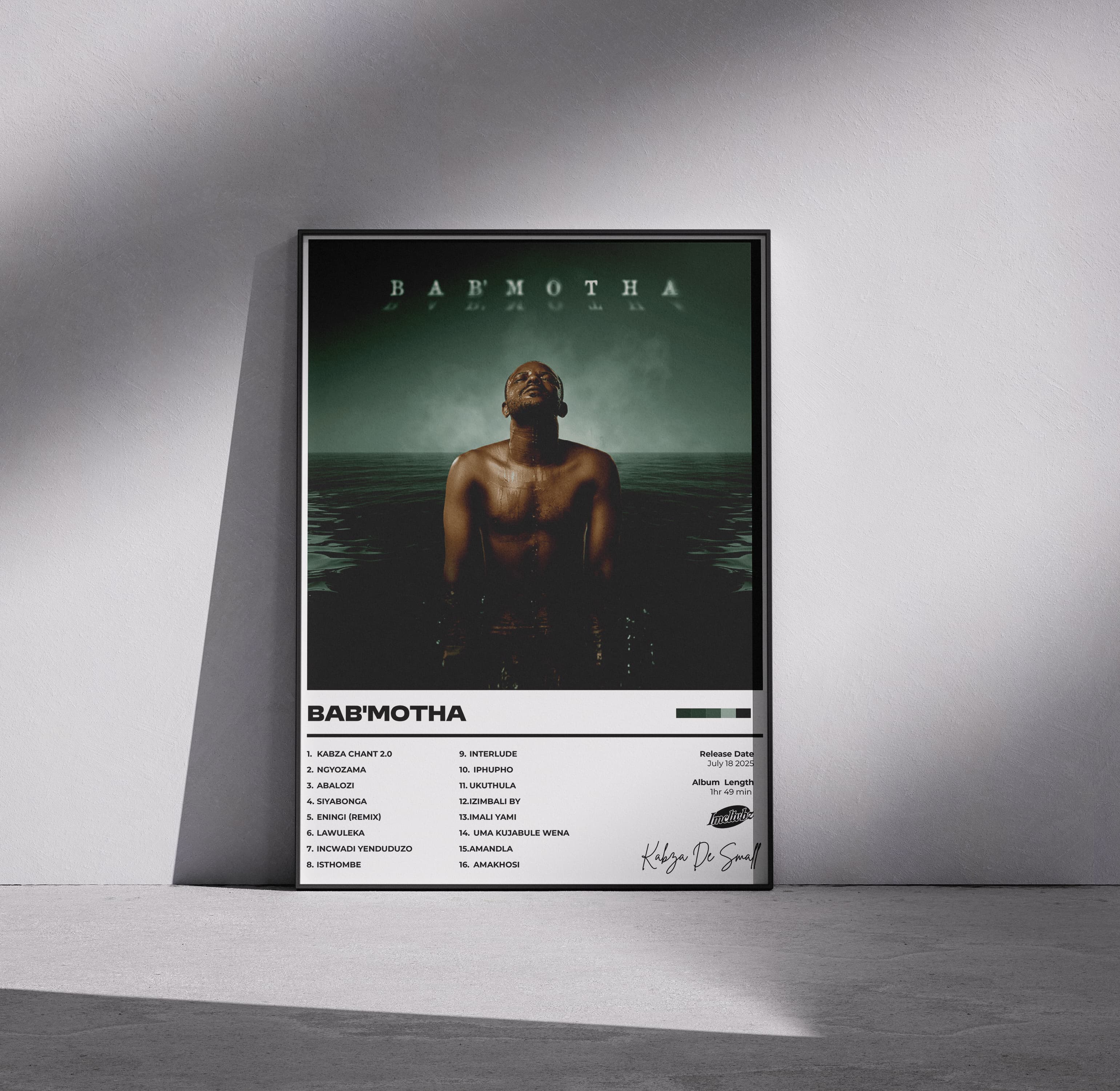 Framed Album Posters